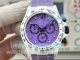 Swiss Replica ATE Rolex Daytona Purple Dial Ceramic Case 4801 Chronograph Watch (2)_th.jpg